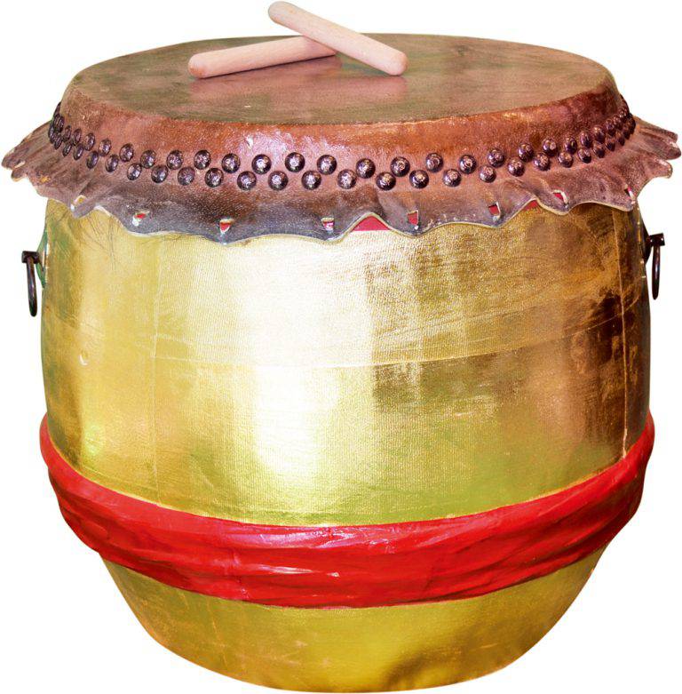 Lion Dance Drum Southern Style, Size-Large (Style SI-20G) | Jonie Uniforms